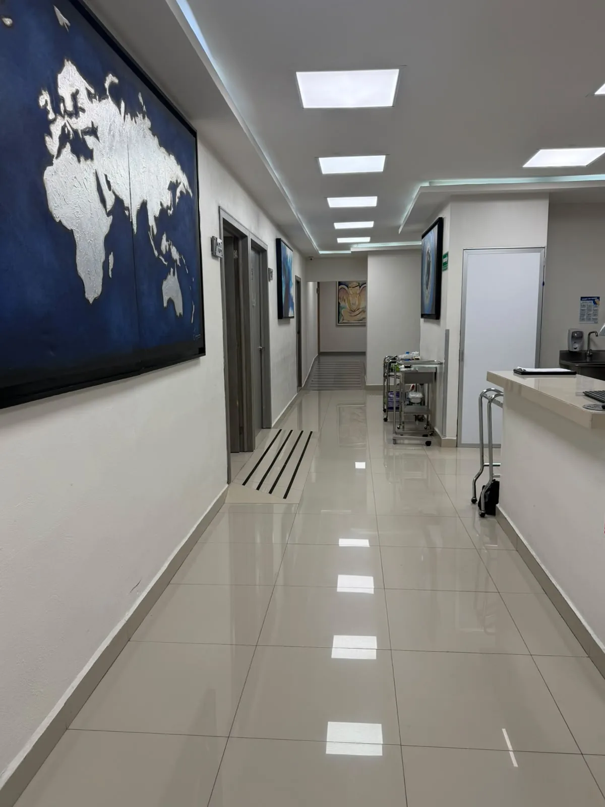Interiores del hospital